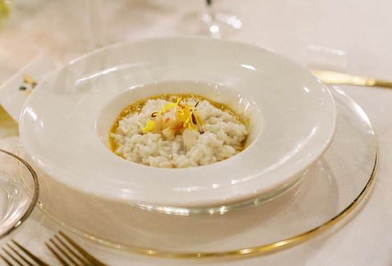 credits: Gemma Vaughan primo piatto del catering per matrimoni Catania Le Cucine del Gusto