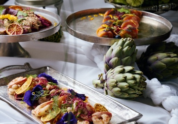 credits: Enkant Imagery Vassoi antipasto matrimonio menù pesce Le Cucine del Gusto